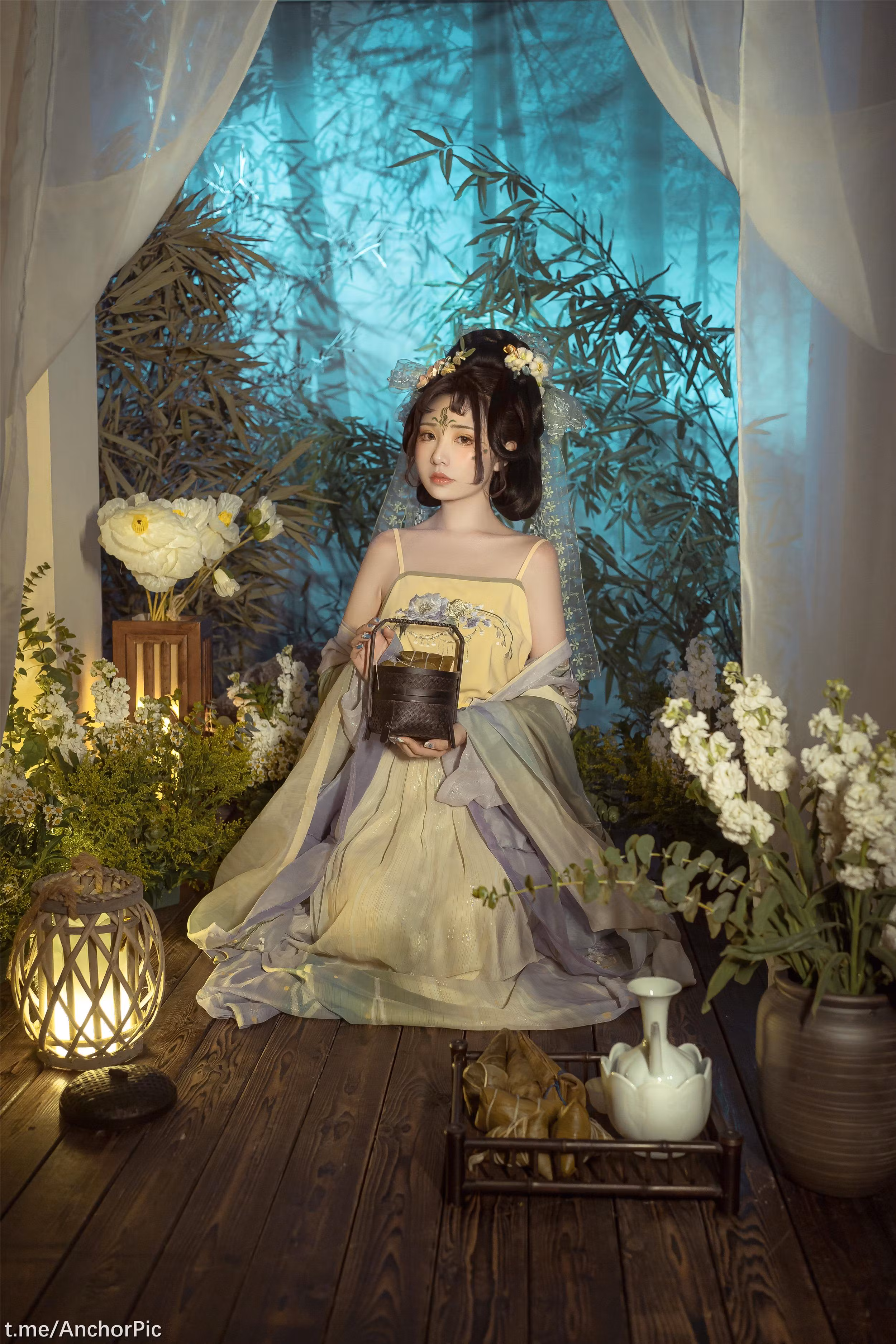 [喵小吉] [汉服/古风写真] 浣溪沙Cosplay·端午图集 [98P]-软桃社